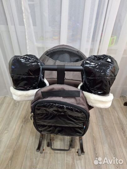 Детские санки коляска