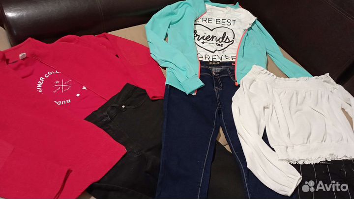 Вещи на девочку пакет демисезон 164