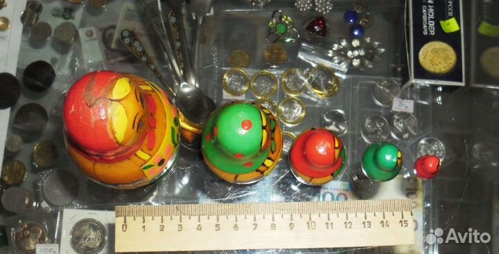 Матрешка олимпийская Олимпиада 1980 год сувенир