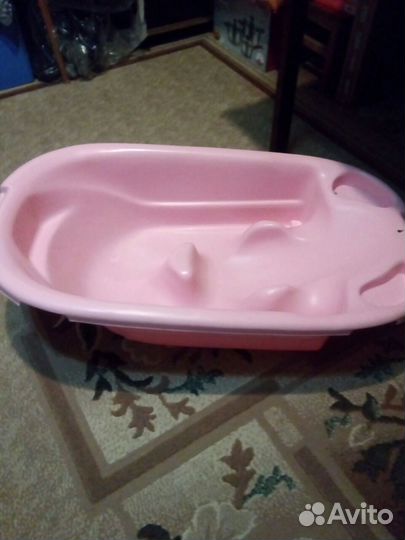 Детская ванночка для купания с горкой