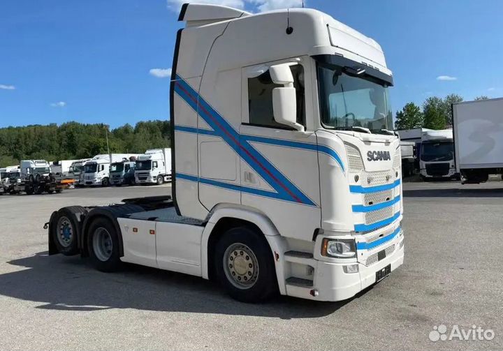 Pазбираем грузовик Scania 6 series с 2016