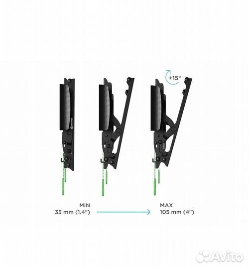 Кронштейн для телевизора наклонный С1-Т