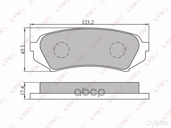Колодки тормозные задние toyota Land Cruiser 10