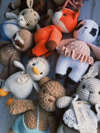 Вязаные игрушки амигуруми