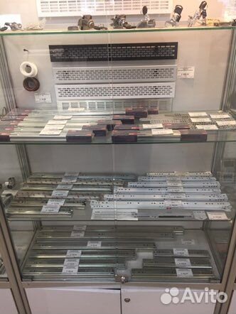 Направляющие для выдвижных ящиков