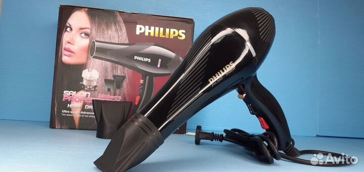 Фен Philips 3000w Для сушки и укладки волос