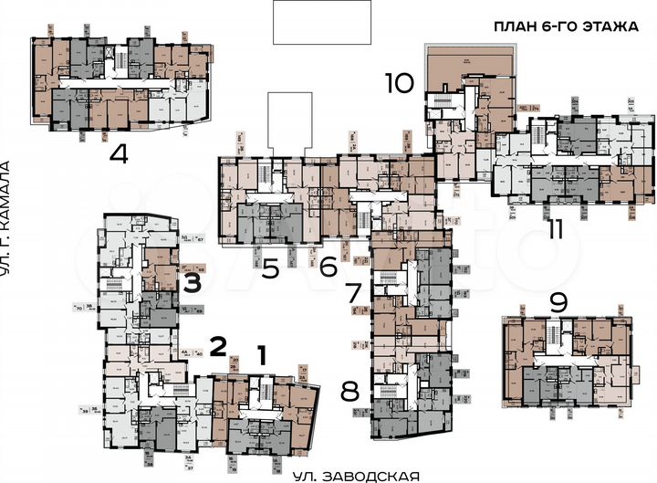 3-к. квартира, 103,5 м², 6/9 эт.
