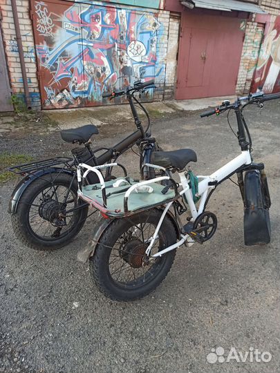 Электровелосипед фетбайк 48 на 15 а 750 Вт