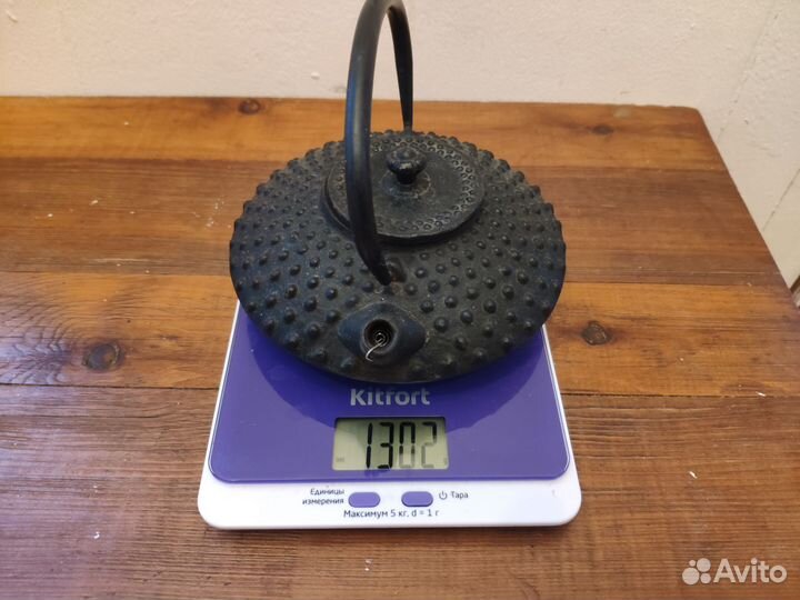 Чугунный заварочный чайник