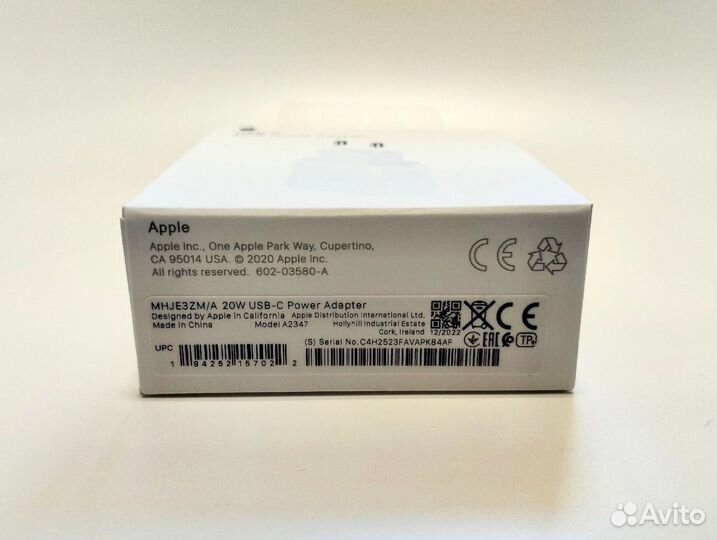 Блок питания Apple 20 w оригинал