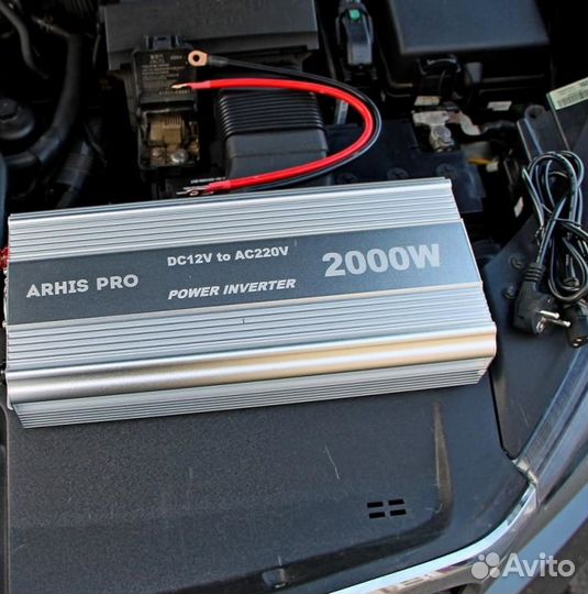 Преобразователь 12-220 Arhis Pro 2000 W инвертор