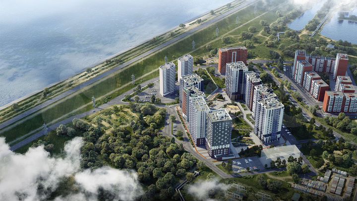 2-к. квартира, 56,1 м², 15/17 эт.