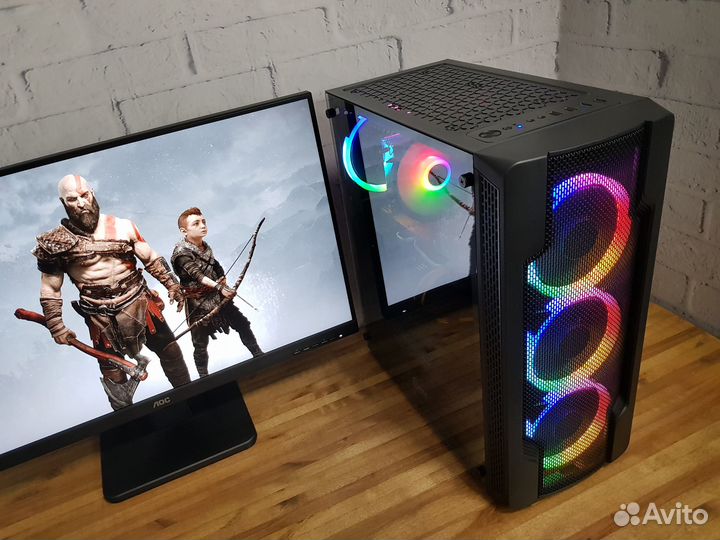 Компьютер на RX580 для учёбы