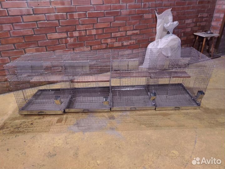 Клетки фермерские для разведения шиншилл