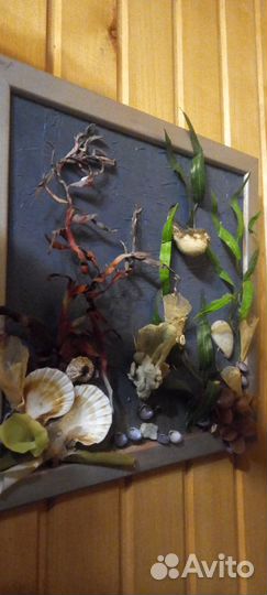 Панно - аквариум. Старый Китай. 90- е годы