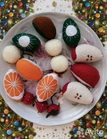 Фетр. Для игры на детской кухне