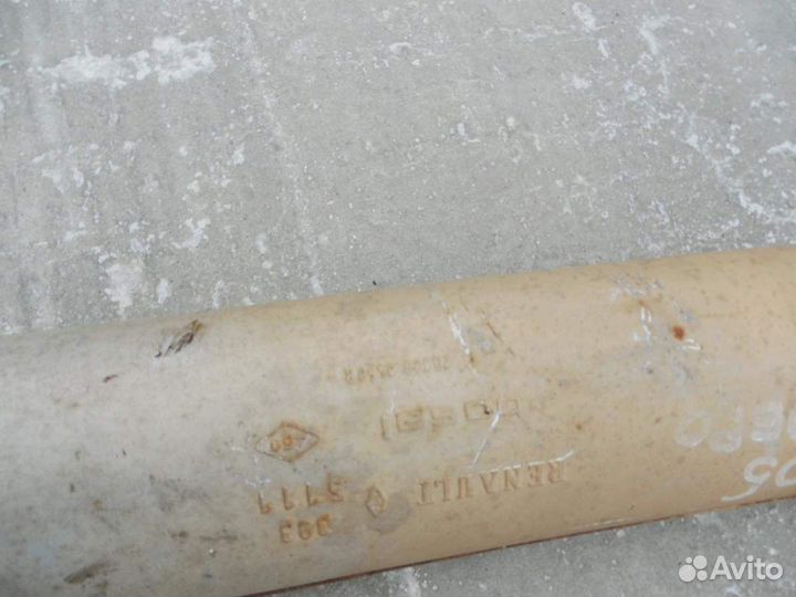 Б/У Б/У Глушитель основной задняя и средняя часть