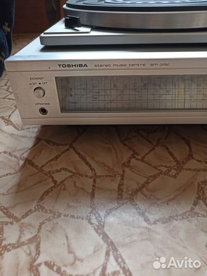 Проигрыватель Toshiba stereo music centre sm 3150