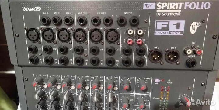 Микшерный пульт Soundcraft Spirit Folio F1 14.2 UK