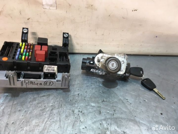 Блок управления двигателем эбу к-т Fiat Albea