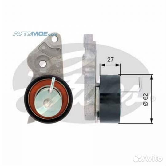 Ролик натяжителя грм T43127 gates