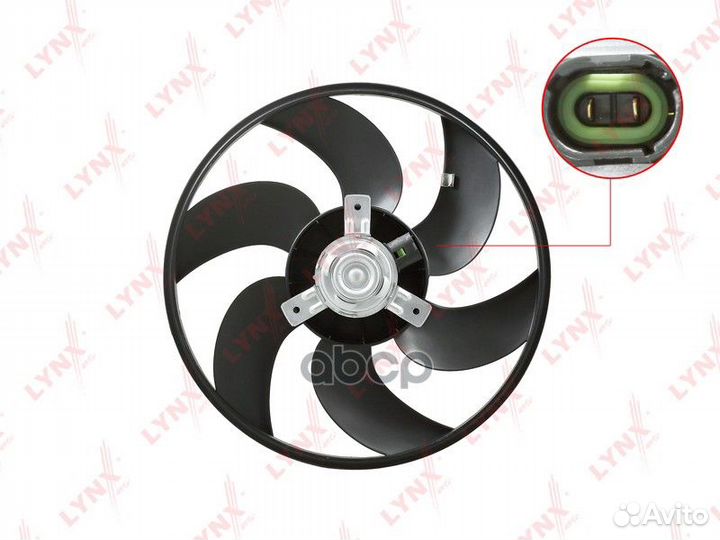 Вентилятор радиатора;renault Logan I 1.4-1.6 08