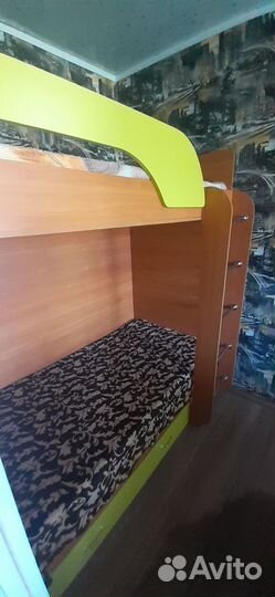 Двухъярусная кровать для детей