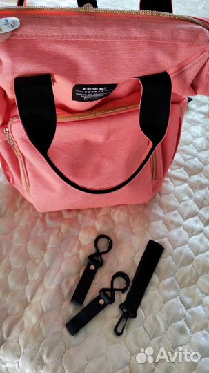 Сумка рюкзак для мамы и на коляску