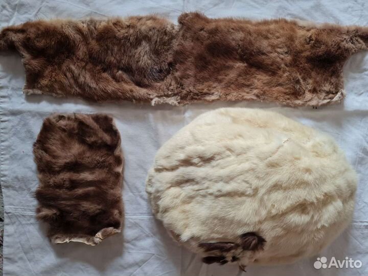 Мех горностая и норки