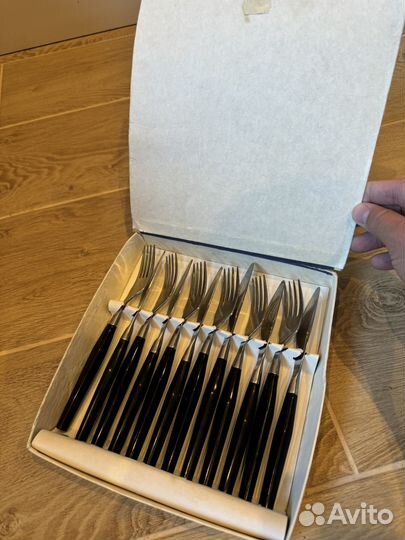 Набор подарочный ножи вилки Ижорский завод