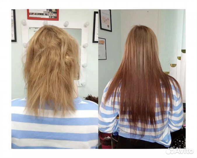 Наращивание волос, наращивание страз в волосы