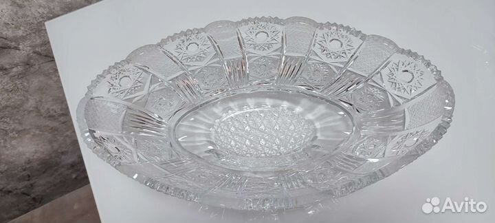 Конфетница ваза хрустальная посуда