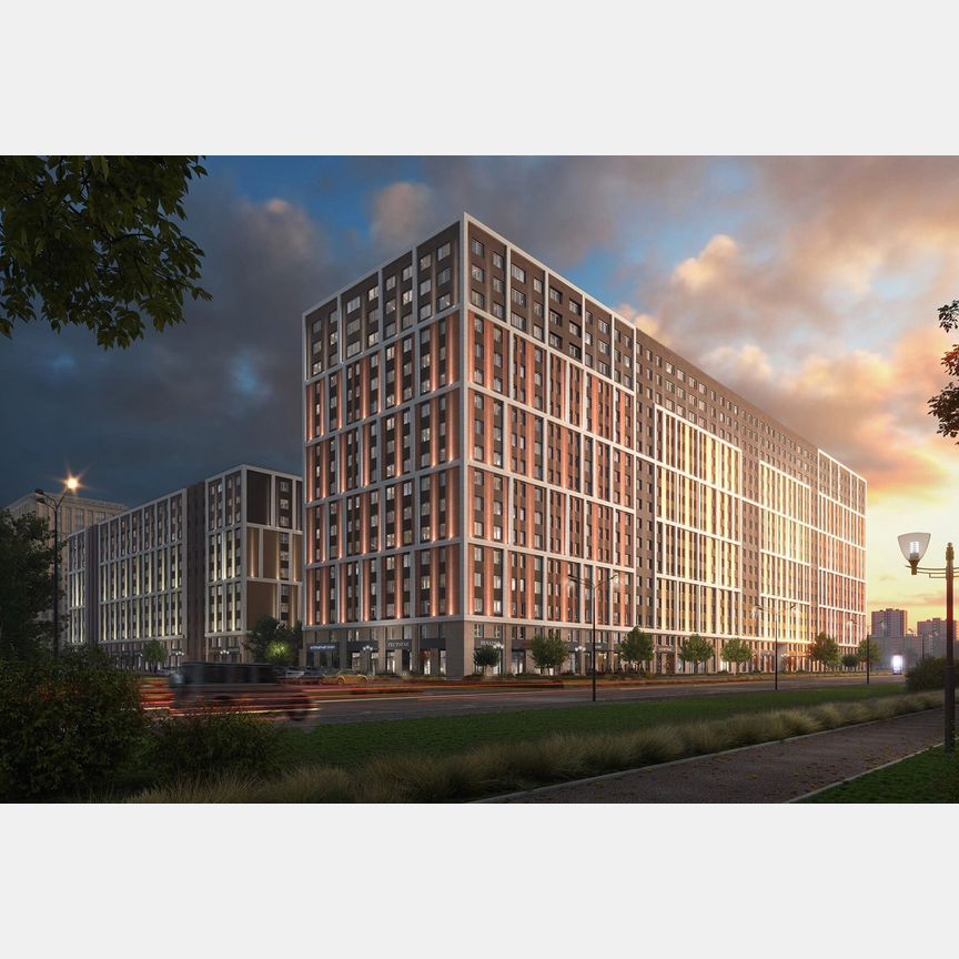 Апартаменты-студия, 27,6 м², 4/17 эт.