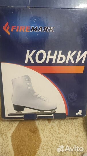 Коньки детские размер 34