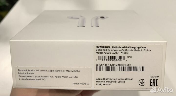 Наушники Apple AirPods (оригинал)