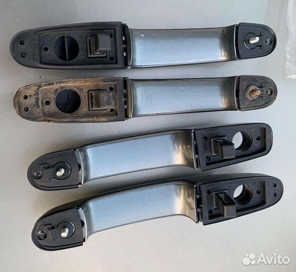 Комплект наружних Евро ручек Niva Chevrolet