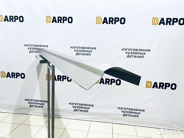 Пороги для Mazda 6 GG 2002-2008 (1+1 рест)