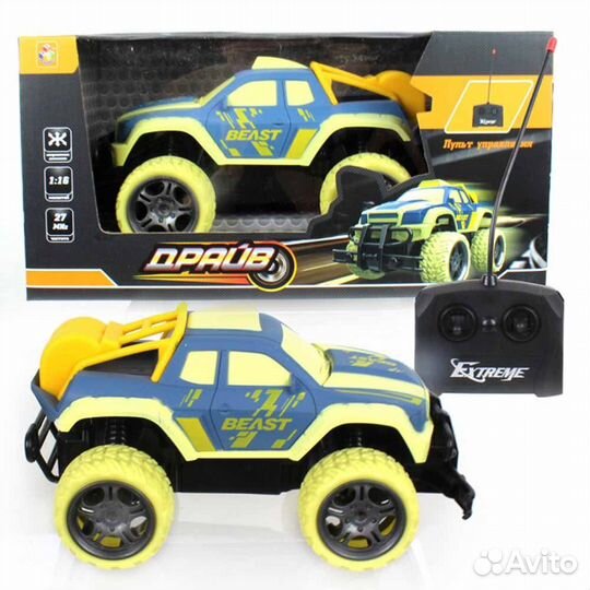 Внедорожник на радиоуправлении 1toy Т14102