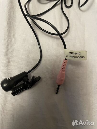 Петличный микрофон genius