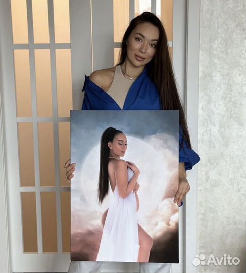 Фото на холсте печать