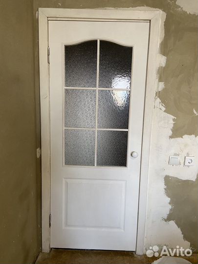 Двери межкомнатные с коробкой (уже демонтированы)