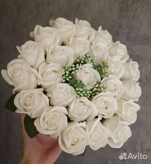 Букет цветов из мыла