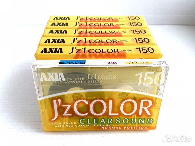 Аудиокассета кассета Axia Fuji J'z 1 150 - 2000 г