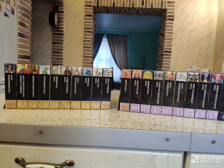 Карты Таро Ашет коллекция 6 коллекций по 10 колод