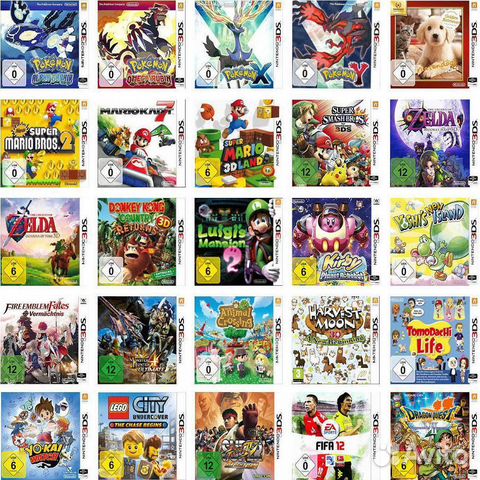 Игры Nintendo 3ds Новые Бу Продажа Доставка 1