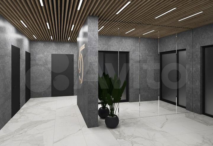 2-к. квартира, 60,7 м², 16/18 эт.