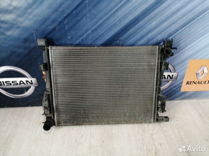 Радиатор охлаждения двигателя основной Renault san