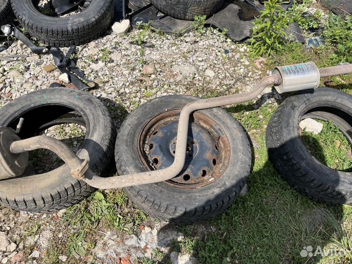 Глушитель Kia Rio 4