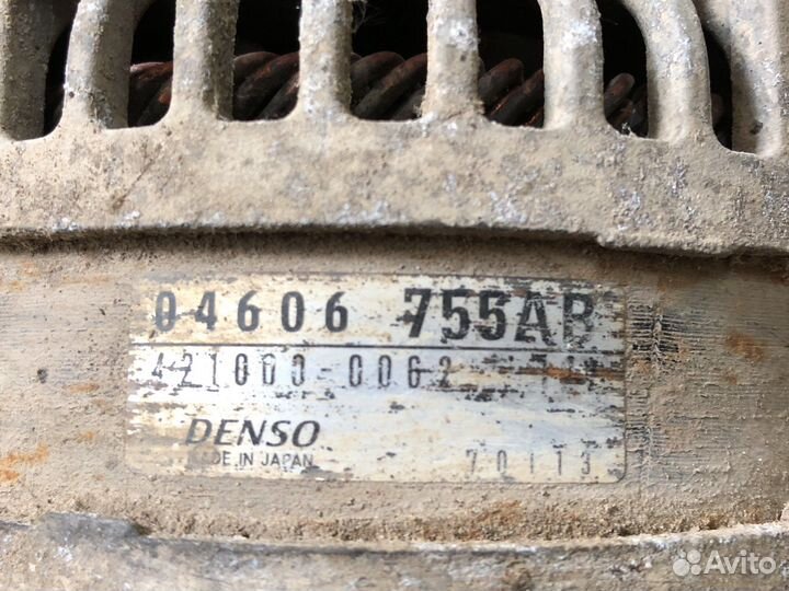 Генератор Chrysler Sebring 755 AB