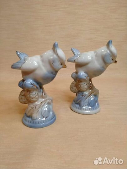 Статуэтка Синица/Синичка Гжель